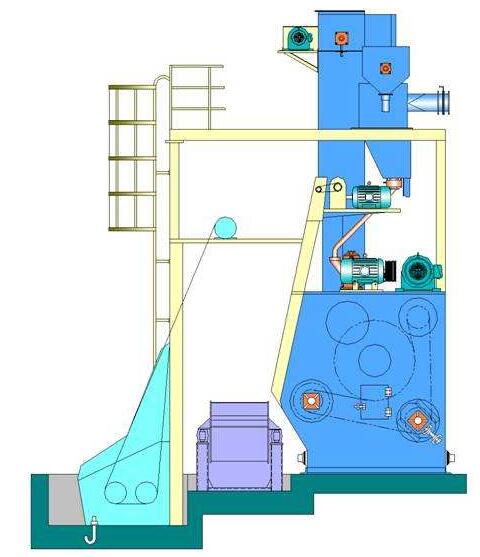 橋面拋丸機